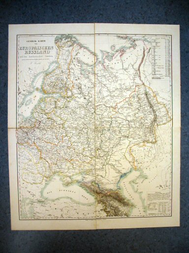 Sohr-Berghaus Hand-Atlas 1850
Europees Rusland (kaarten S.23-S.26)
Russia in Europe (sheets S.23-S.26)