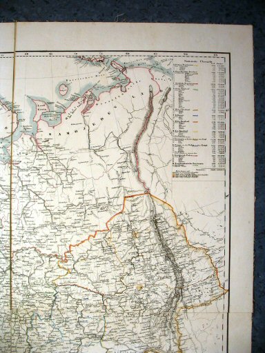 Sohr-Berghaus Hand-Atlas 1850
Europees Rusland NO (kaart S.24)
Russia in Europe NE (sheet S.24)