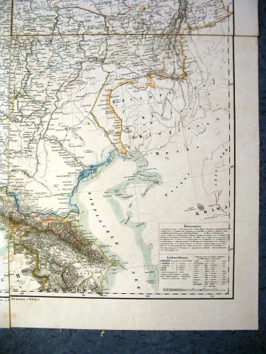 Sohr-Berghaus Hand-Atlas 1850
Europees Rusland ZO (kaart S.26)
Russia in Europe SE (sheet S.26)
