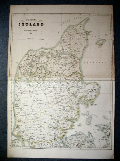 Sohr-Berghaus Hand-Atlas 1850
Jutland (kaarten S.31 en S.32)
Jutland (sheets S.31 and S.32)