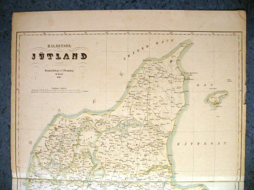 Sohr-Berghaus Hand-Atlas 1850
Noord-Jutland (kaart S.31)
Northern Jutland (sheet S.31)