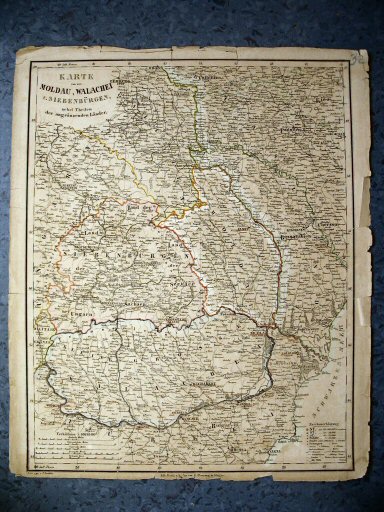 Sohr-Berghaus Hand-Atlas 1850
Moldavië, Walachije (kaart S.32)
Moldavia, Walachia (sheet S.32)