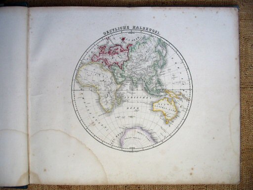 Sohr-Berghaus Hand-Atlas 1855
3. Oostelijk halfrond / Eastern hemisphere
