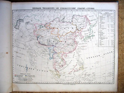 Sohr-Berghaus Hand-Atlas 1855
7. Boeddhistische staten / Buddhist States