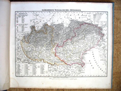 Sohr-Berghaus Hand-Atlas 1855
19. Koninkrijk Lombardije-Venetië
19. Kingdom of Lombardy-Venetia