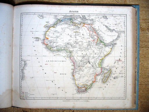 Sohr-Berghaus Hand-Atlas 1855
75. Afrika / Africa