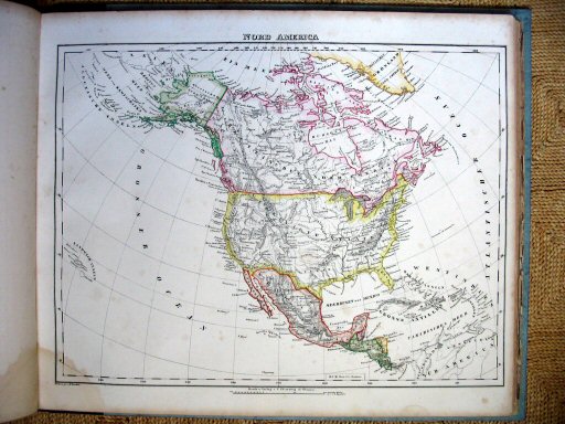 Sohr-Berghaus Hand-Atlas 1855
76. Noord-Amerika / North America