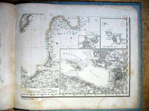 Sohr-Berghaus Hand-Atlas 1855
Oostzee (ZO) / Baltic Sea (SE)