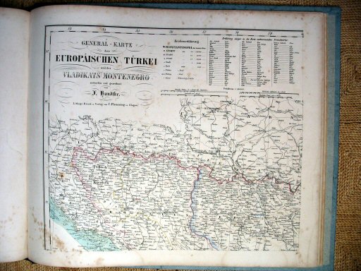 Sohr-Berghaus Hand-Atlas 1855
Europees Turkije (NW)
Turkey in Europe (NW)