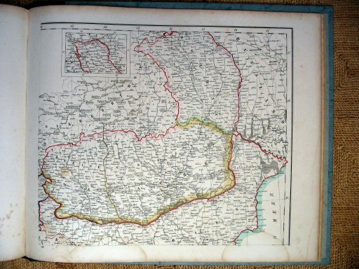 Sohr-Berghaus Hand-Atlas 1855
Europees Turkije (NO)
Turkey in Europe (NE)