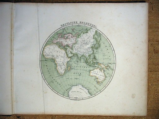 Sohr-Berghaus Hand-Atlas 1861
3. Oostelijk halfrond / Eastern hemisphere