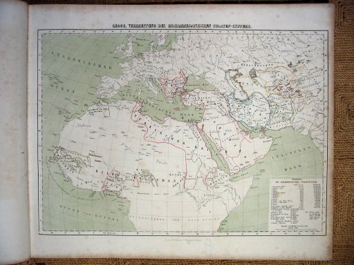 Sohr-Berghaus Hand-Atlas 1861
6. Moslimstaten / Muslim States