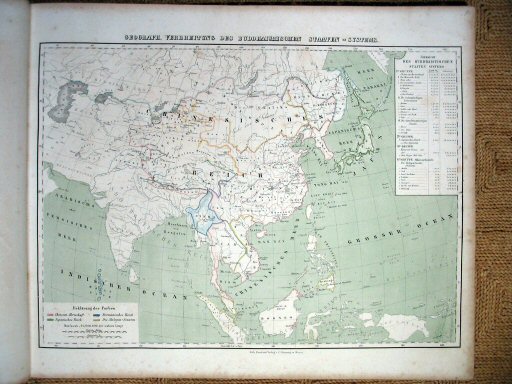 Sohr-Berghaus Hand-Atlas 1861
7. Boeddhistische staten / Buddhist States