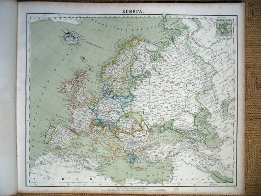 Sohr-Berghaus Hand-Atlas 1861
8. Europa / Europe