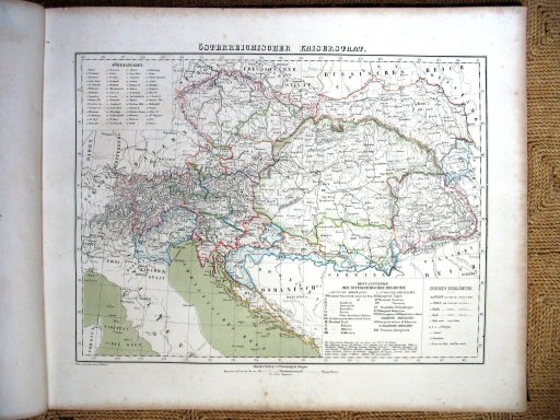 Sohr-Berghaus Hand-Atlas 1861
11. Keizerrijk Oostenrijk / Austrian Empire