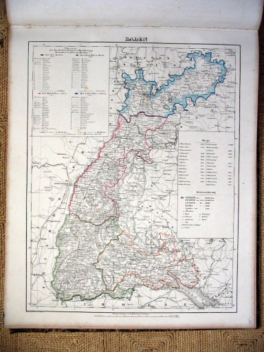 Sohr-Berghaus Hand-Atlas 1861
32. Baden / Bade