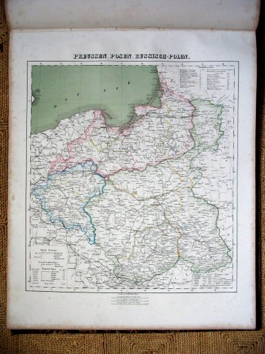 Sohr-Berghaus Hand-Atlas 1861
41. Pruisen, Posen, Polen
41. Prussia, Posen, Poland