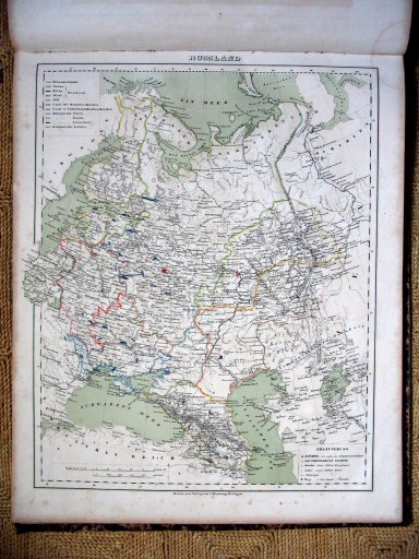Sohr-Berghaus Hand-Atlas 1861
65. Rusland / Russia