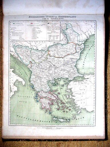 Sohr-Berghaus Hand-Atlas 1861
66. Balkan