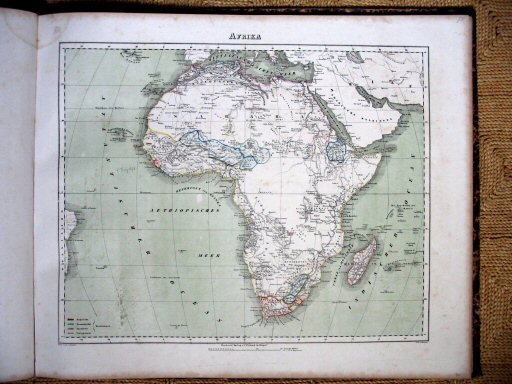 Sohr-Berghaus Hand-Atlas 1861
75. Afrika / Africa