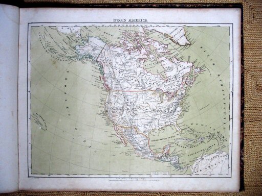 Sohr-Berghaus Hand-Atlas 1861
76. Noord-Amerika / North America