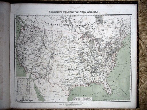 Sohr-Berghaus Hand-Atlas 1861
77. Verenigde Staten / United States