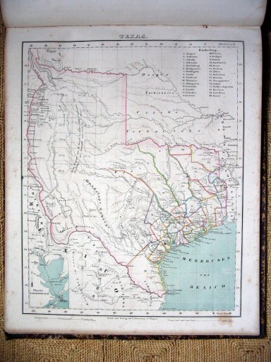 Sohr-Berghaus Hand-Atlas 1861
S.7 Texas