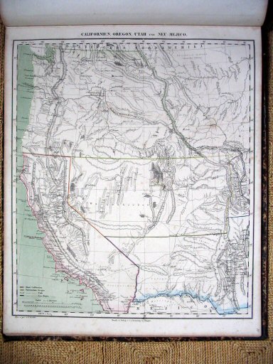 Sohr-Berghaus Hand-Atlas 1861
S.11 California, Oregon