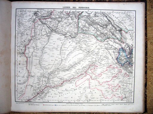 Sohr-Berghaus Hand-Atlas 1861
S.16 Punjab