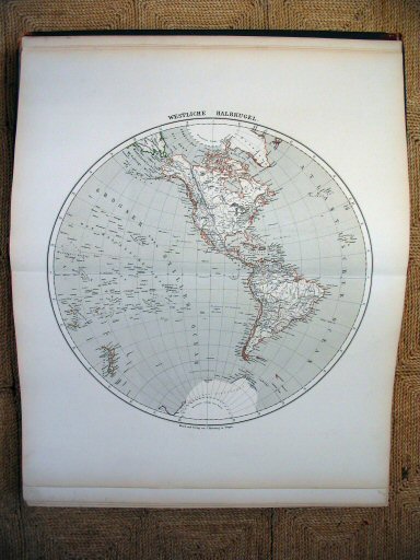 Sohr-Berghaus Hand-Atlas 1874 (100)
5. Westelijk halfrond / Western hemisphere