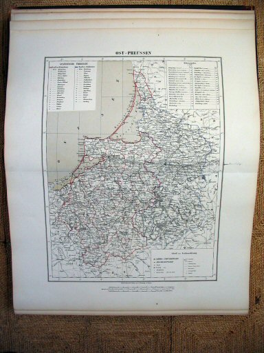 Sohr-Berghaus Hand-Atlas 1874 (100)
10. Oost-Pruisen / East Prussia