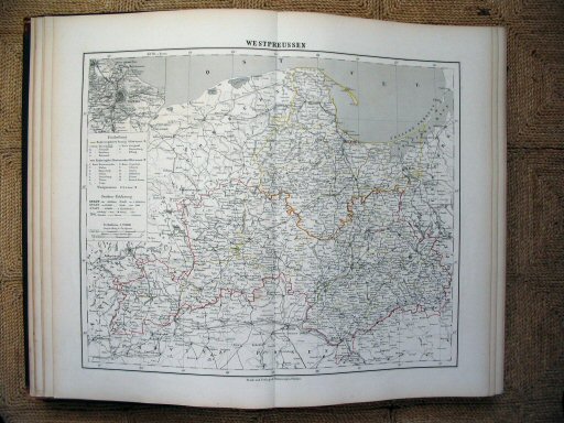 Sohr-Berghaus Hand-Atlas 1874 (100)
11. West-Pruisen / West Prussia