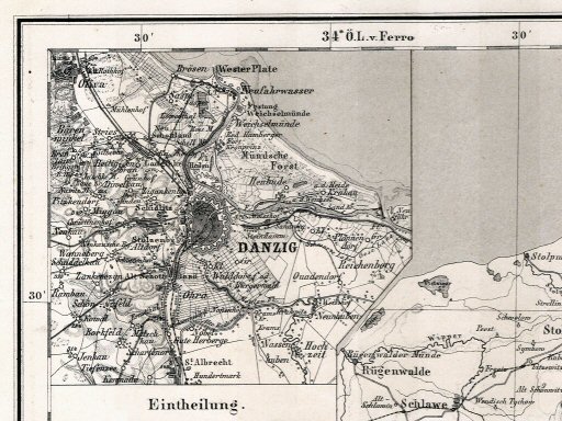 Sohr-Berghaus Hand-Atlas 1874 (100)
11a. Danzig