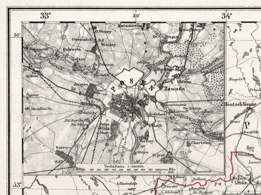 Sohr-Berghaus Hand-Atlas 1874 (100)
14a. Posen
