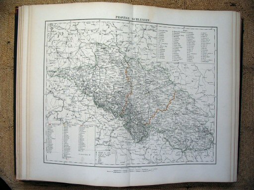 Sohr-Berghaus Hand-Atlas 1874 (100)
15. Silezië / Silesia