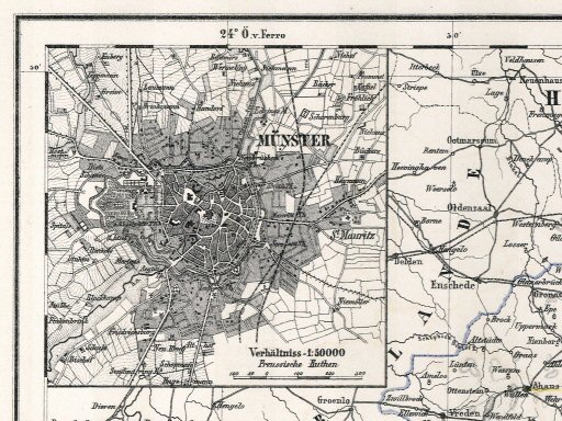 Sohr-Berghaus Hand-Atlas 1874 (100)
17a. Münster
