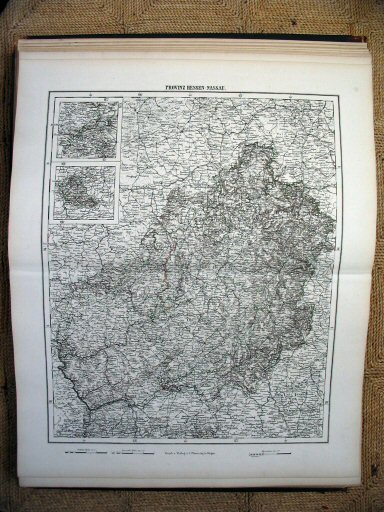 Sohr-Berghaus Hand-Atlas 1874 (100)
19. Hessen-Nassau / Hesse-Nassau