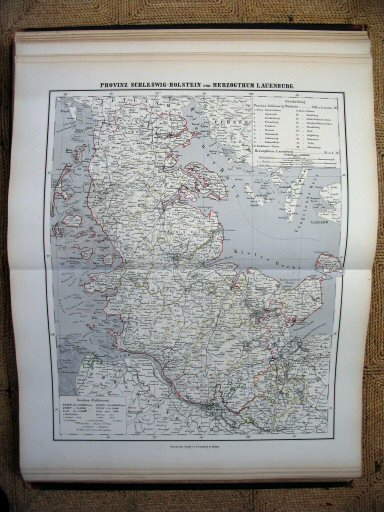 Sohr-Berghaus Hand-Atlas 1874 (100)
21. Sleeswijk-Holstein
21. Schleswig-Holstein