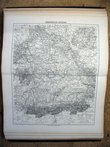 Sohr-Berghaus Hand-Atlas 1874 (100)
23. Beieren / Bavaria