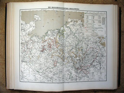 Sohr-Berghaus Hand-Atlas 1874 (100)
28. Mecklenburg