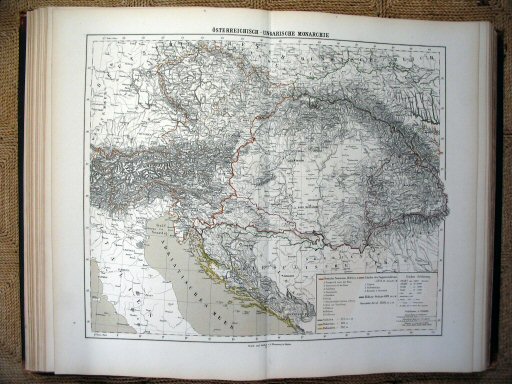 Sohr-Berghaus Hand-Atlas 1874 (100)
30. Oostenrijk-Hongarije
30. Austria-Hungary