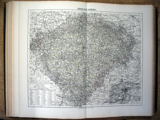 Sohr-Berghaus Hand-Atlas 1874 (100)
32. Bohemen / Bohemia