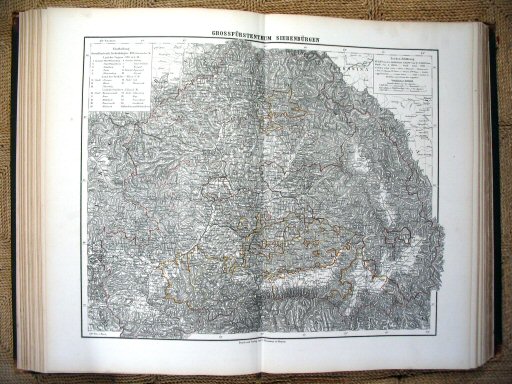 Sohr-Berghaus Hand-Atlas 1874 (100)
38. Zevenburgen / Transylvania
