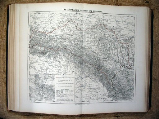 Sohr-Berghaus Hand-Atlas 1874 (100)
39. Galicië / Galicia