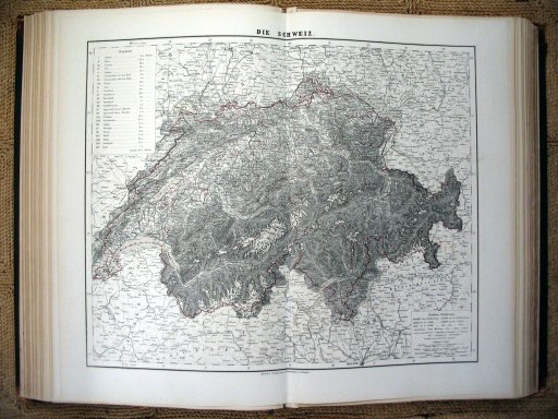 Sohr-Berghaus Hand-Atlas 1874 (100)
41. Zwitserland / Switzerland