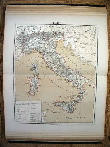 Sohr-Berghaus Hand-Atlas 1874 (100)
42. Italië / Italy
