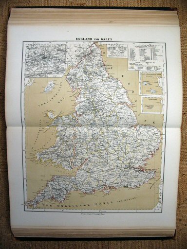 Sohr-Berghaus Hand-Atlas 1874 (100)
56. Engeland / England
