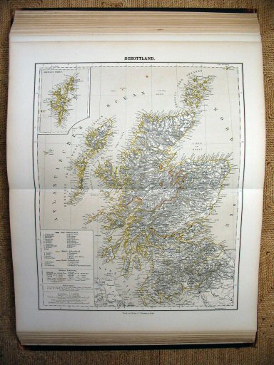 Sohr-Berghaus Hand-Atlas 1874 (100)
57. Schotland / Scotland