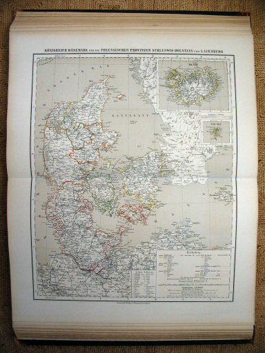 Sohr-Berghaus Hand-Atlas 1874 (100)
61. Denemarken / Denmark