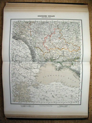 Sohr-Berghaus Hand-Atlas 1874 (100)
67. Rusland (ZW) / Russia (SW)